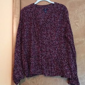 Long sleeve blouse